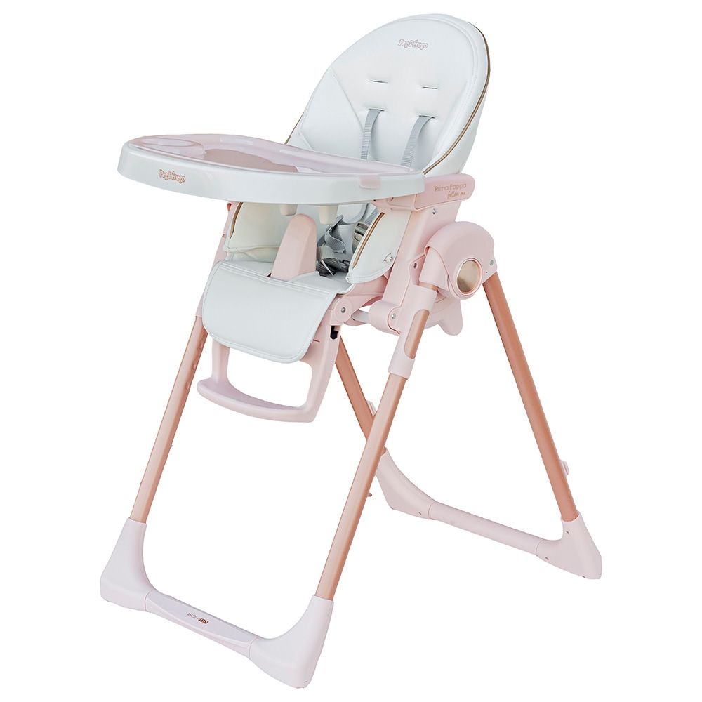 Peg Perego - Prima Pappa Follow Me Mon Amour Highchair-Pink