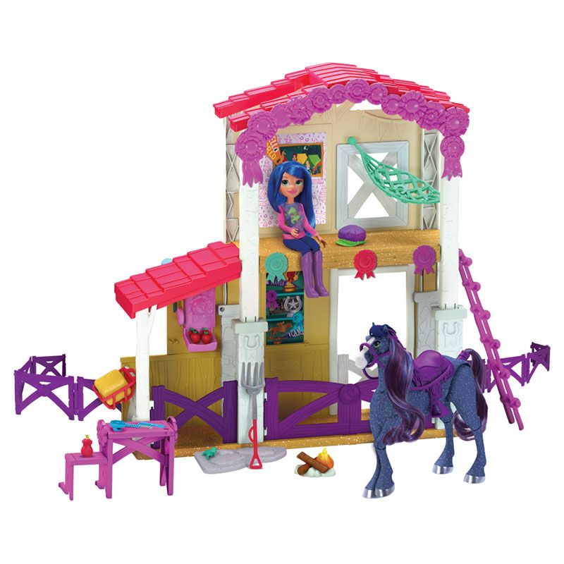 Winner's Stable - Camp Clover Barn Playset 31pcs