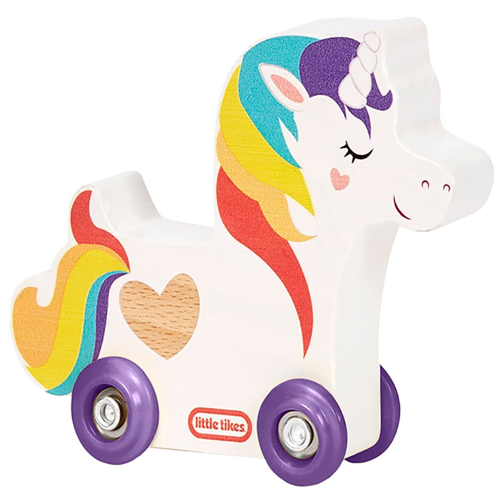Little Tikes - Wooden Critters Racer - Unicorn