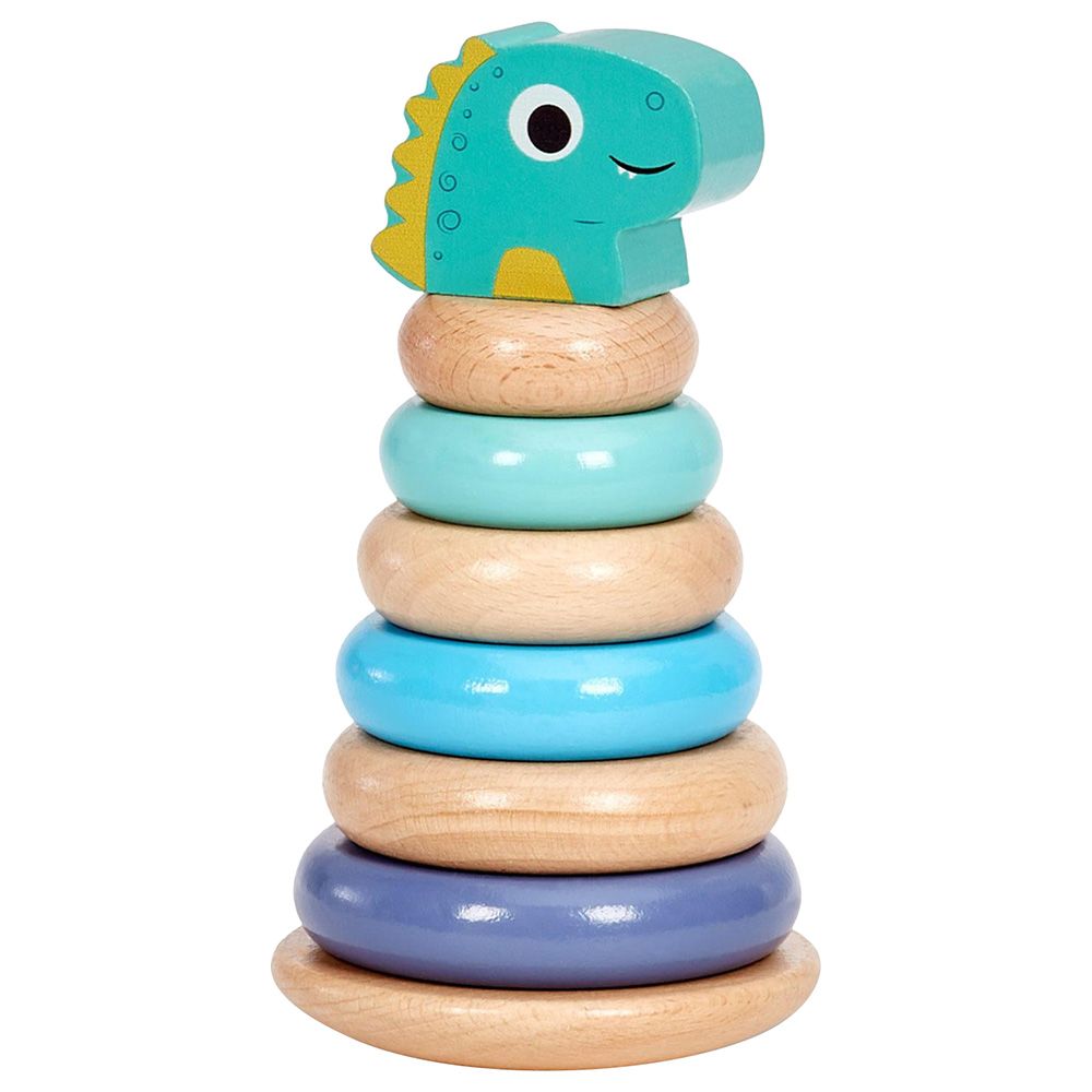 Little Tikes - Wooden Critters Shape Stacker - Dino