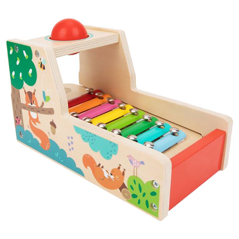 Tooky Toy - Wooden Pound & Tap Bench - 5pcs