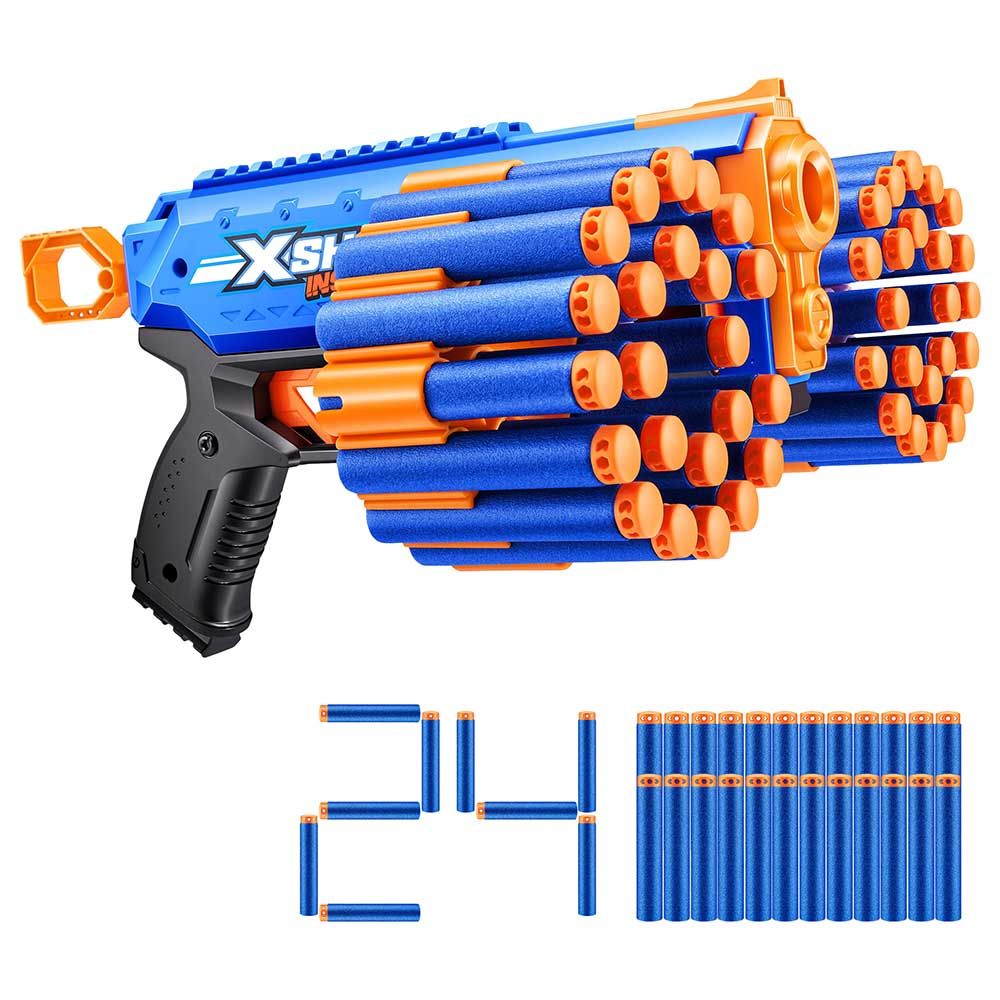 X-Shot - Insanity Manic Blaster w/ 46 Darts