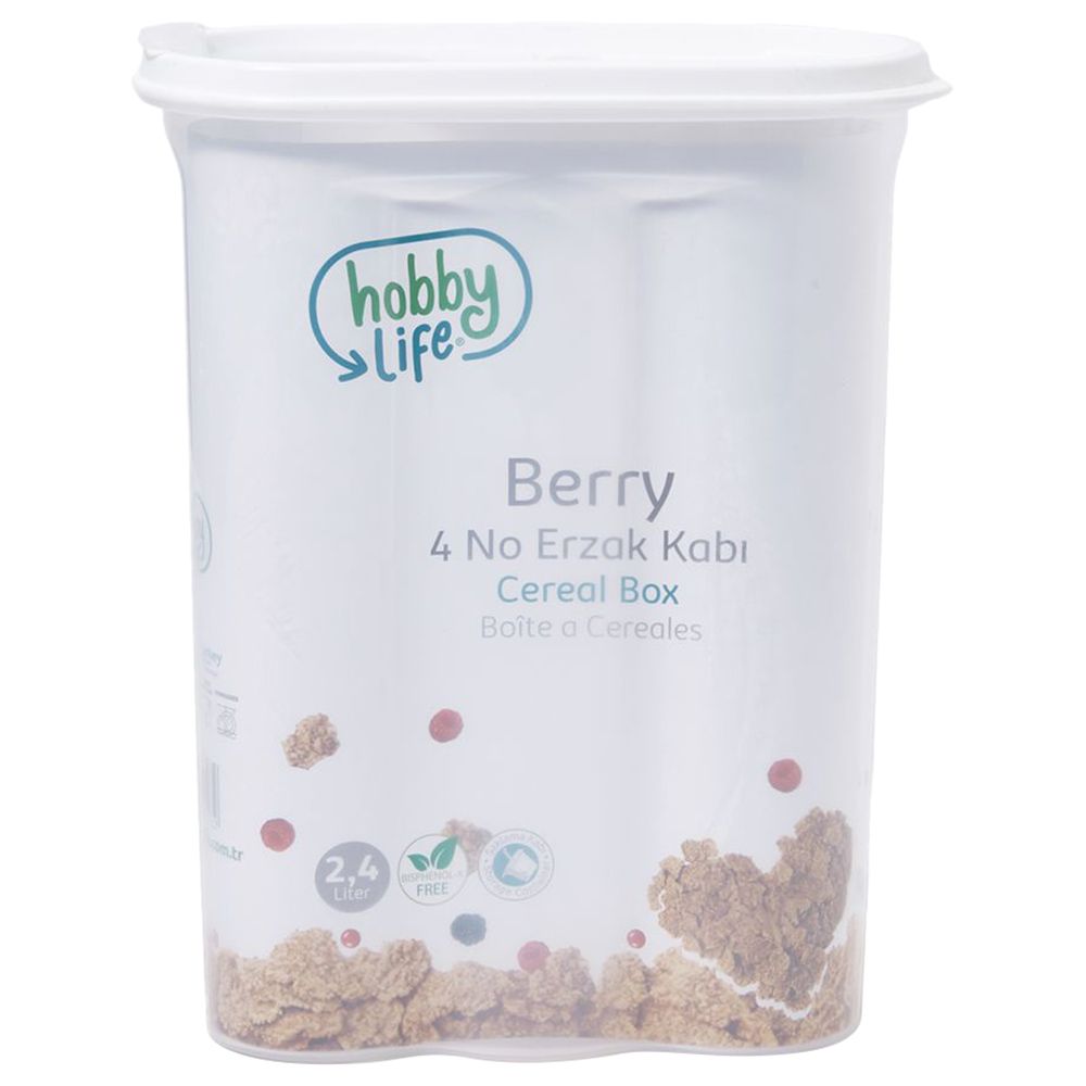 Hobby Life - Matrix Cereal Box-3 With Measurement - White