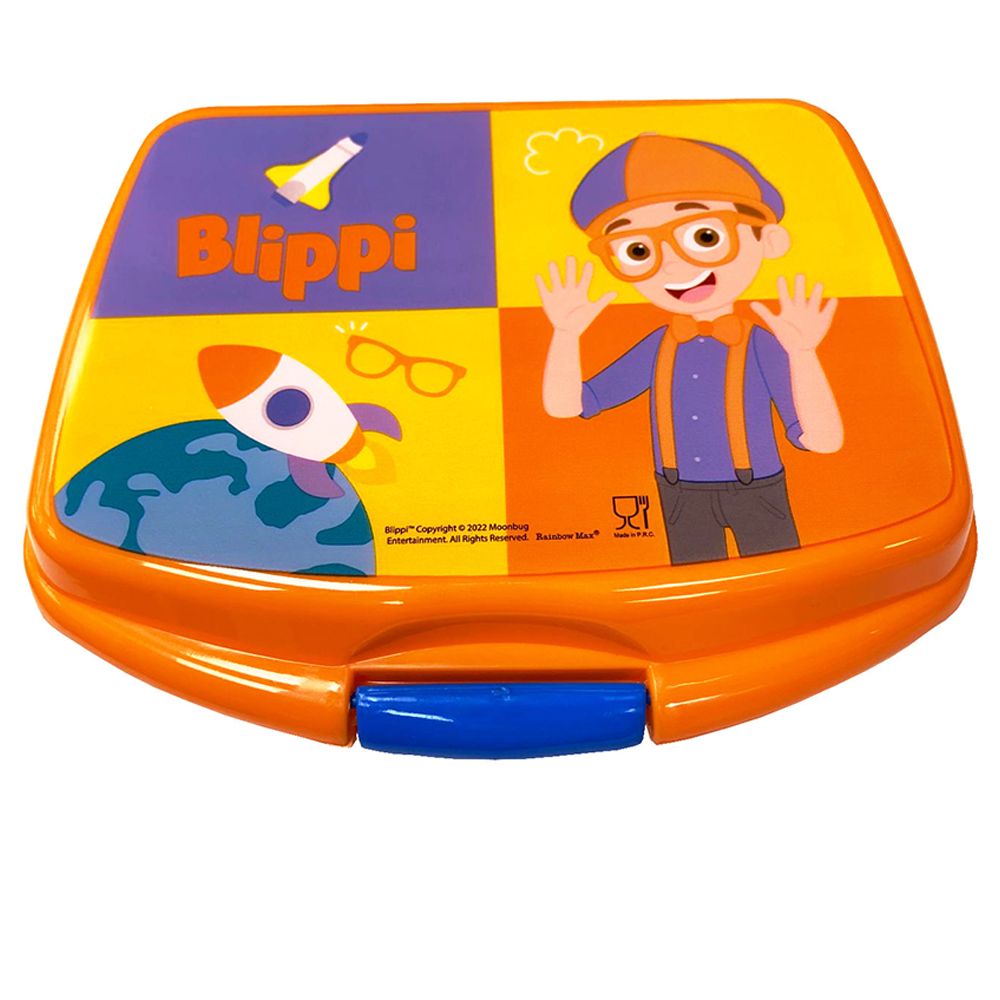 Rainbow Max - Blippi Lunch Box Container - Orange