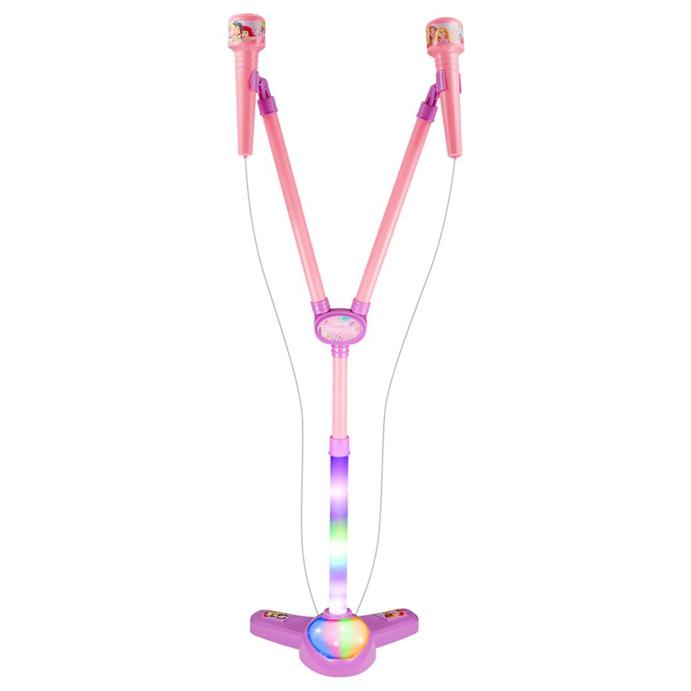 Volkano - Disney Princess Sing Along Bluetooth Karaoke Mic w/ Stand