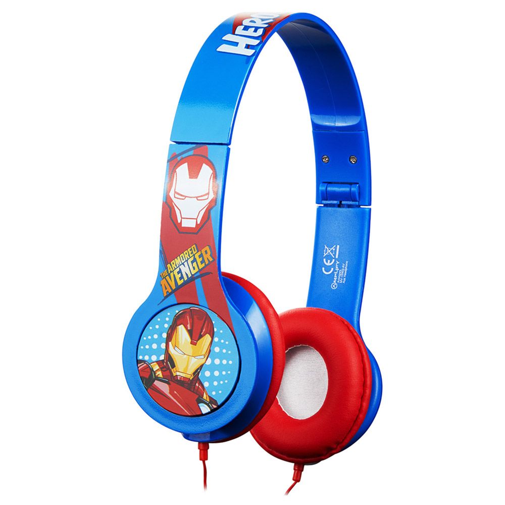 Volkano - Marvel Avengers Stereo Headphones w/ Adjustable Headband