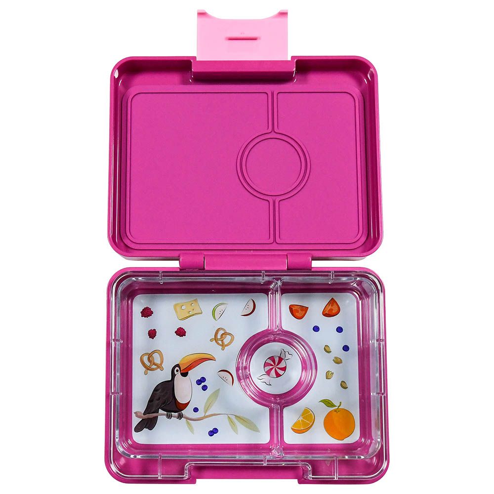 Yumbox - 3 Compartment Mini Snack Box - Malibu Purple