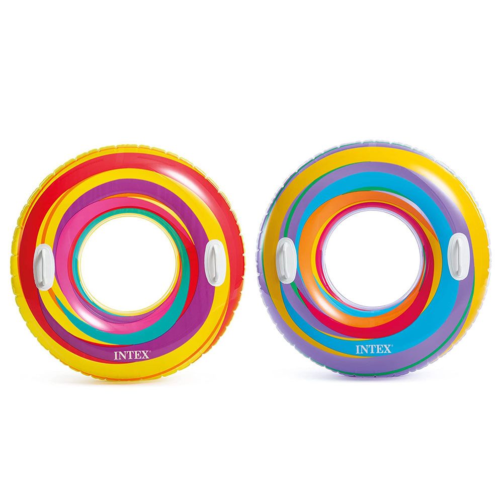 Intex - Stargaze Tubes 36" 1pc - Assorted - Inflatable Pool Ring