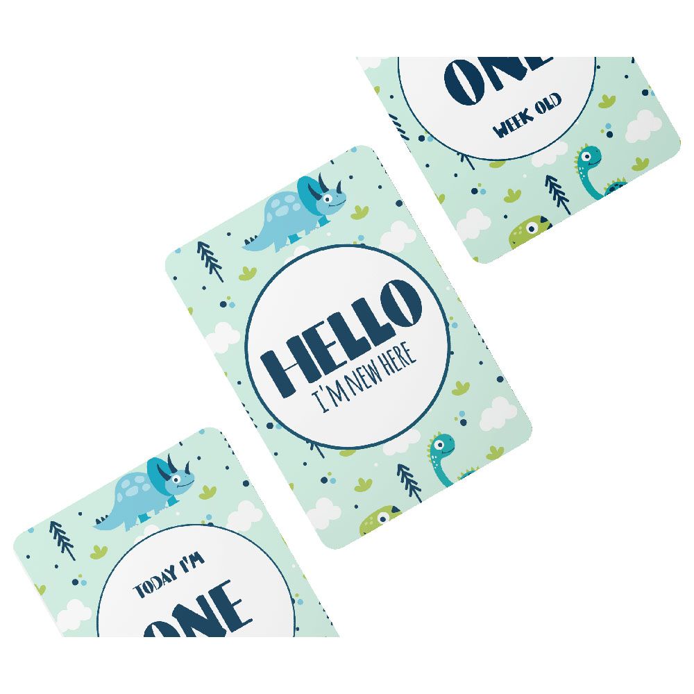 Twinkle And Giraffe - Dino Baby Milestone Cards 25C