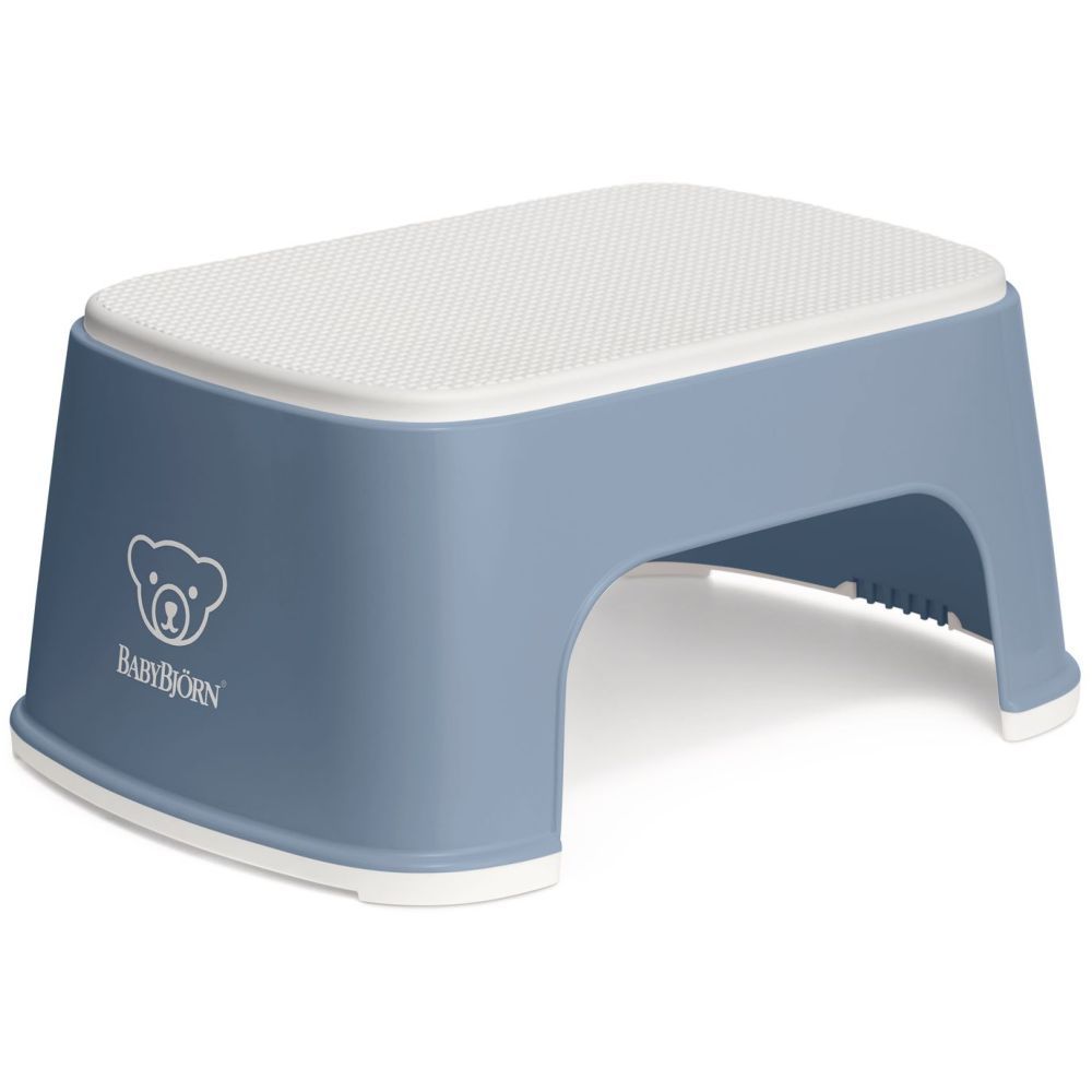 BABYBJORN - Step Stool - Deep Blue/White