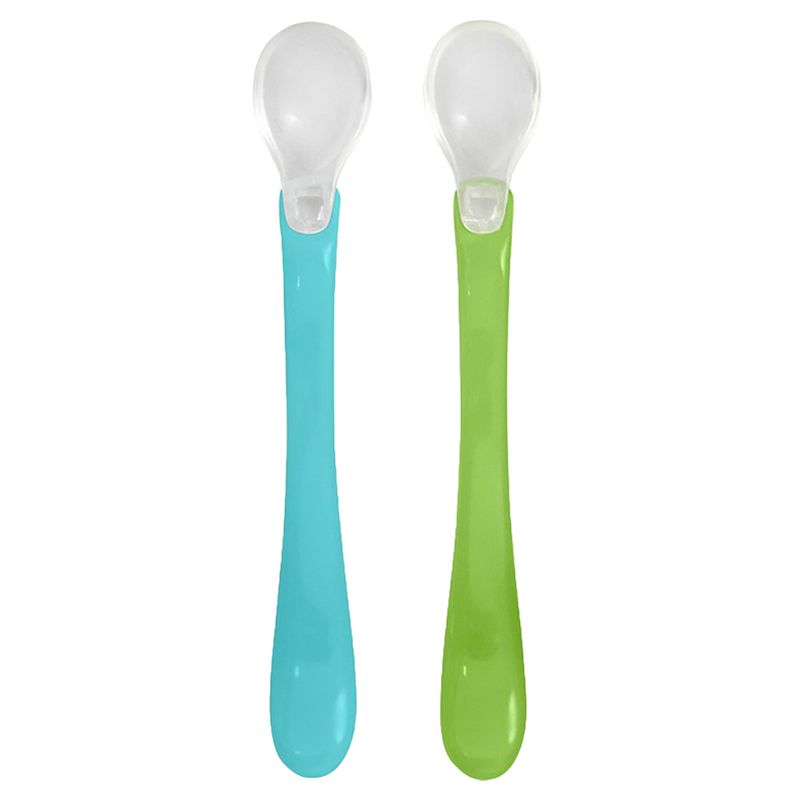 Green Sprouts Feeding Spoons 2Pcs-Set - Aqua