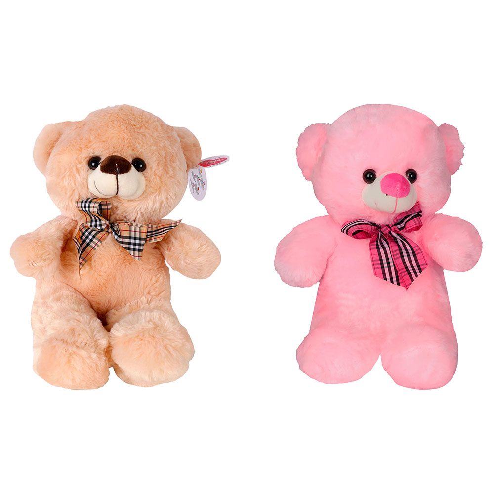 Cuddles - Silk Bear Plush - 15 Inch - Style May Vary