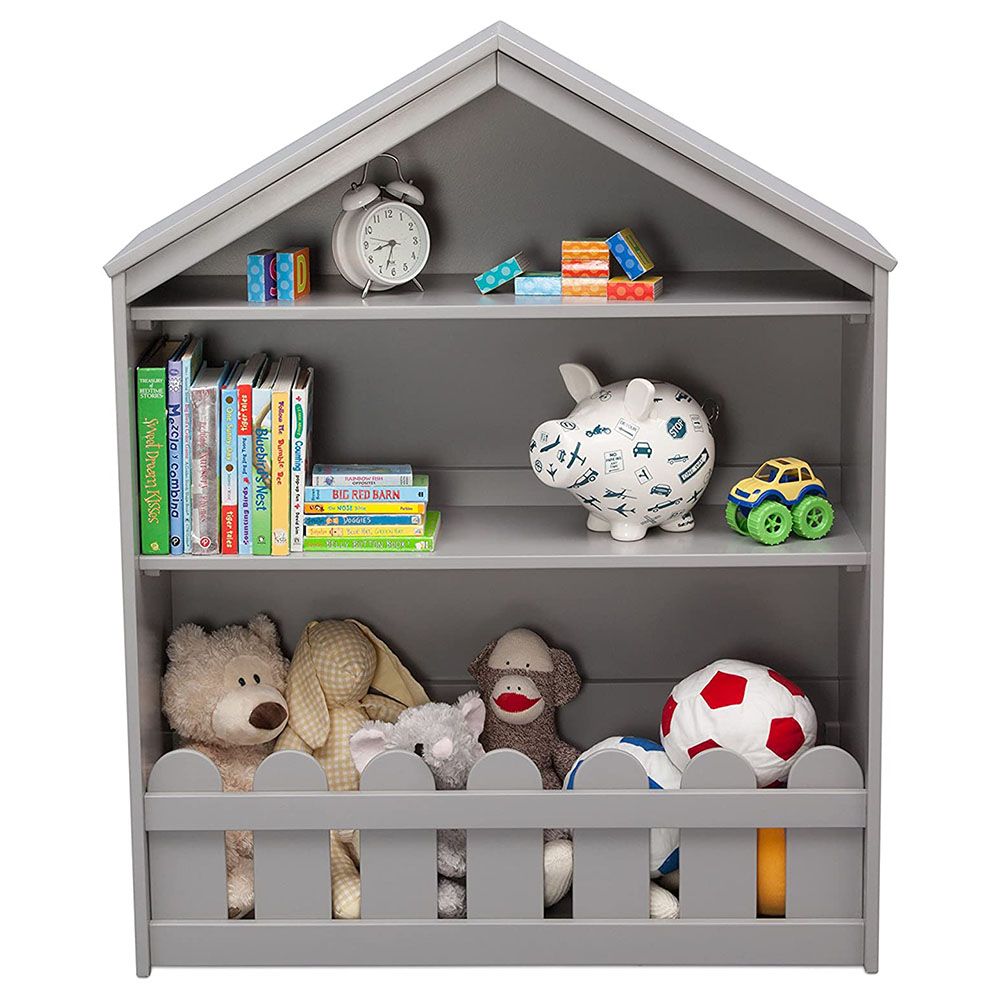 Delta Children - Serta Happy Home Storage Bookcase - Grey