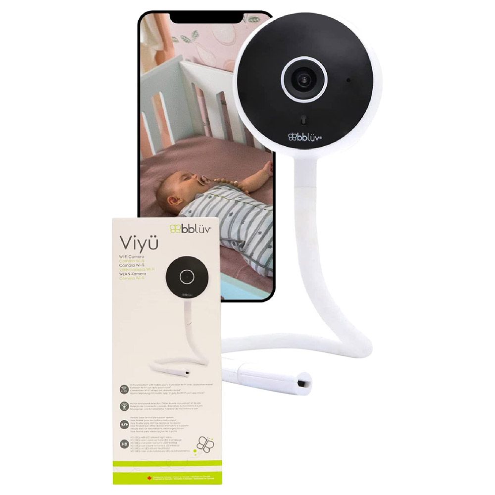 Bbluv - Viyu Smart WiFi Baby Monitor Camera