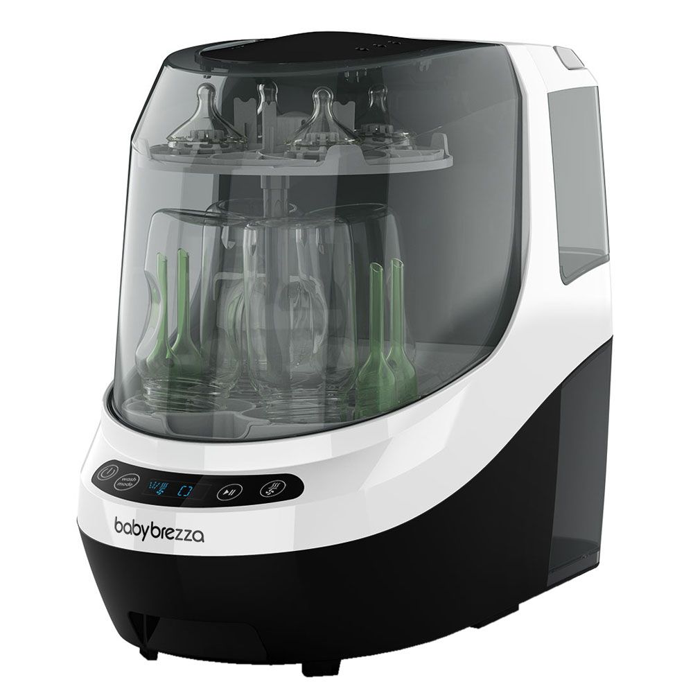 Baby Brezza - Pro Automatic Bottle Washer, Sterilizer & Dryer - Black/White (Exclusive)