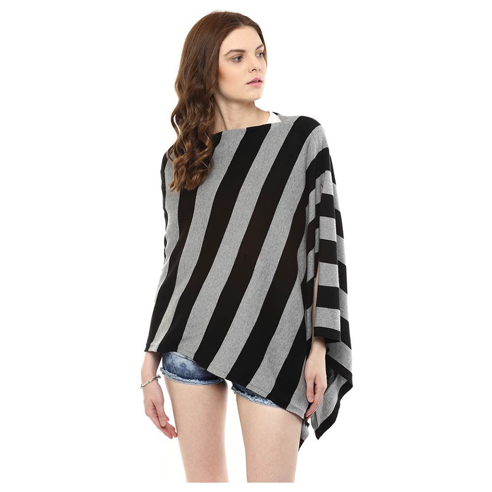 Pluchi - Knitted Fashion Maternity Poncho-Hannah