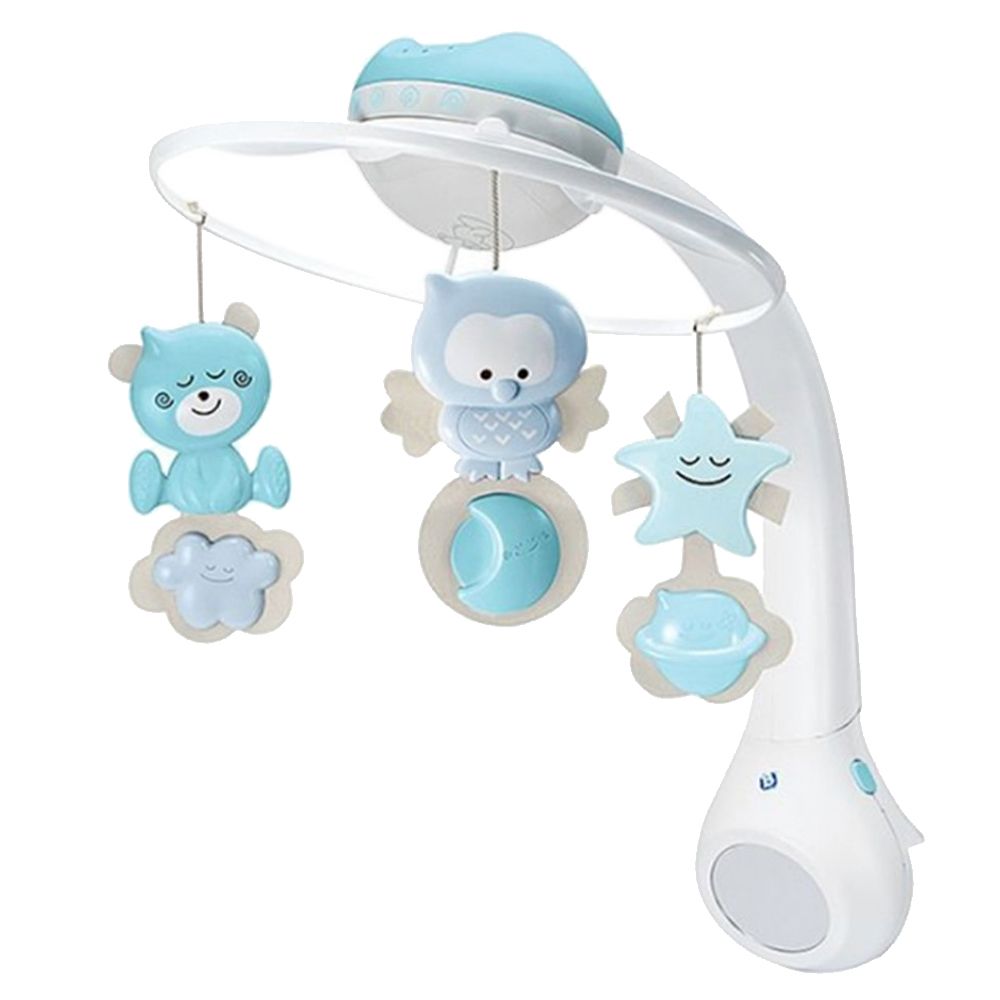 Infantino - 3-in-1 Projector Musical Mobile - Blue