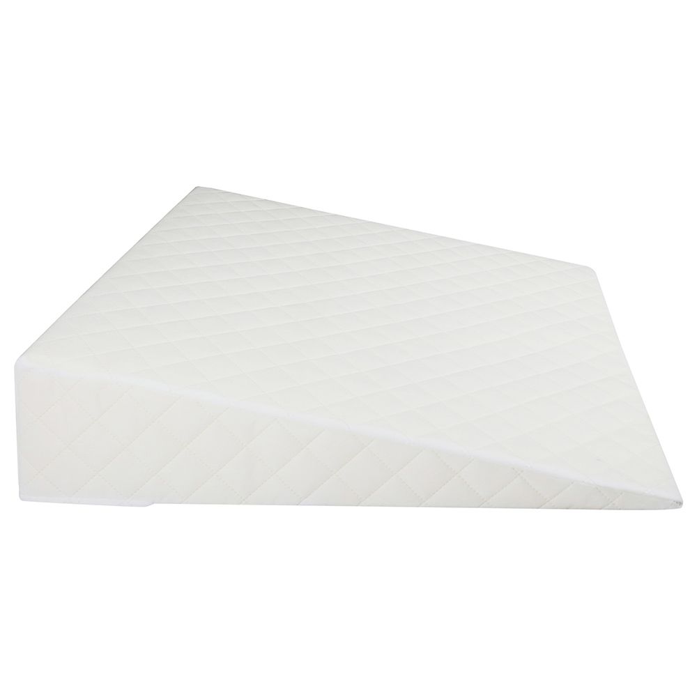 MOON - Wedge Pillow For Acid Reflux/Post Surgery/Snoring White