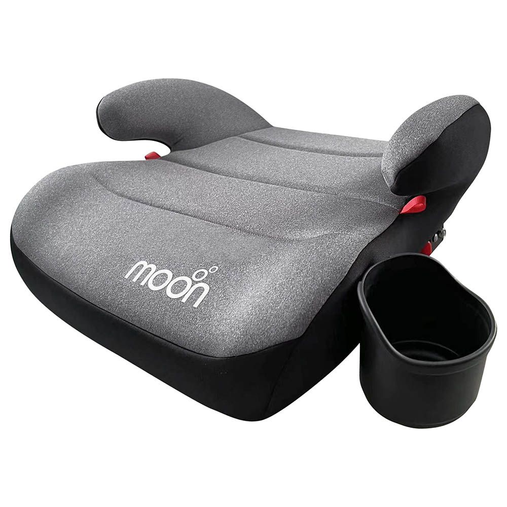 Moon - Kido Booster Car Seat W/ Isofix Group 2/3 - Grey