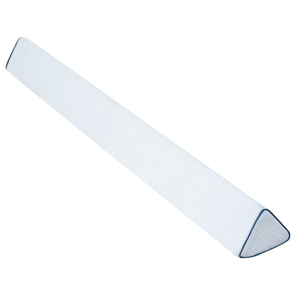 Moon - Soft & Secure Organic Bedrail Bumper - 140 x 15 cm - White