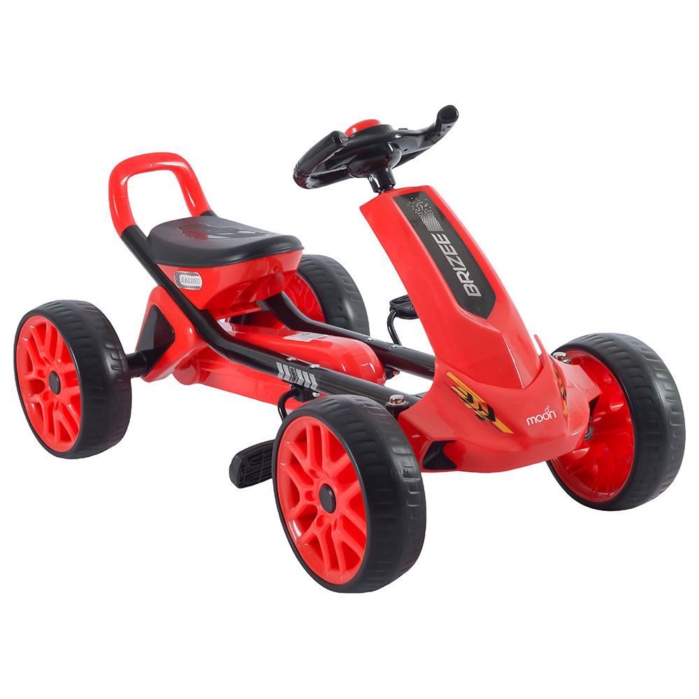 Moon - Brizee Go-Kart Pedal Bike - Red