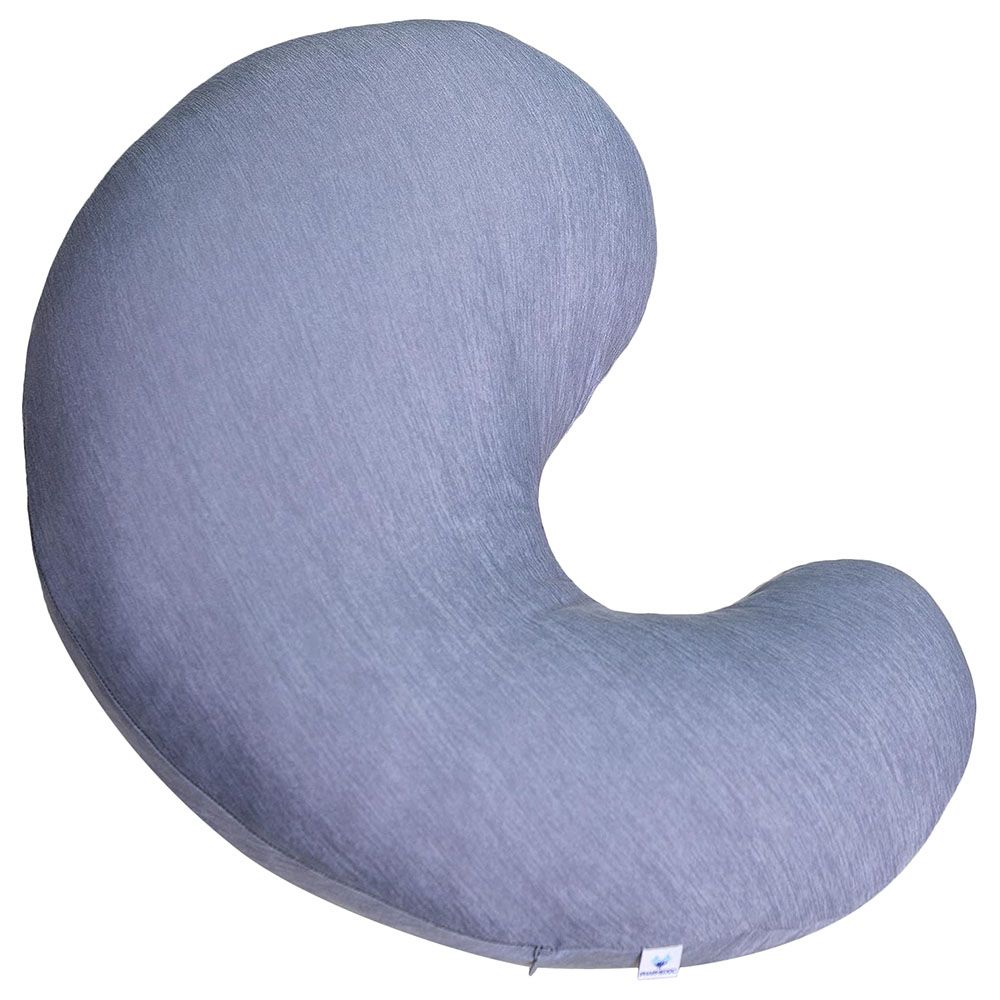 Pharmedoc - Cooling Fabric My Little Bean Nursing Pillow - Grey