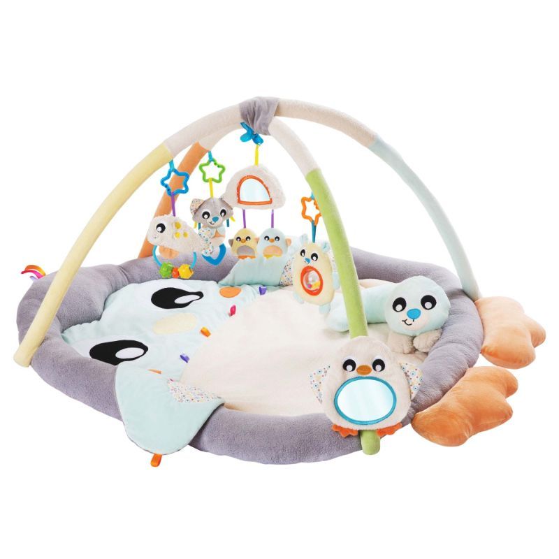Playgro - Snuggle Me Penguin Tummy Time Play Gym with 5 Detachable Toys (Exclusive)