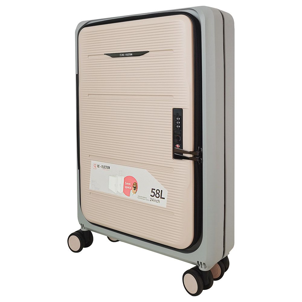 Re-Flection - Foldable PP Trolley - 24 Inch - Khaki