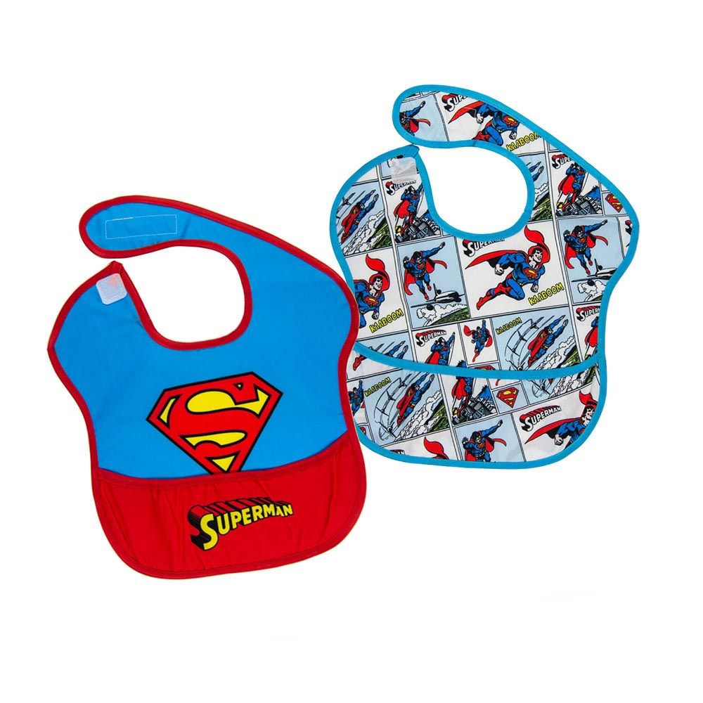 Wb - Superman Bibs - Pack Of 2