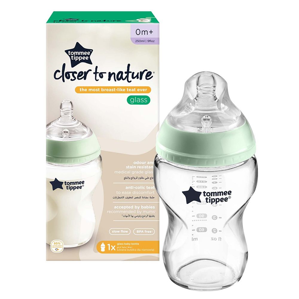 Tommee Tippee - Glass Bottle - 250ml