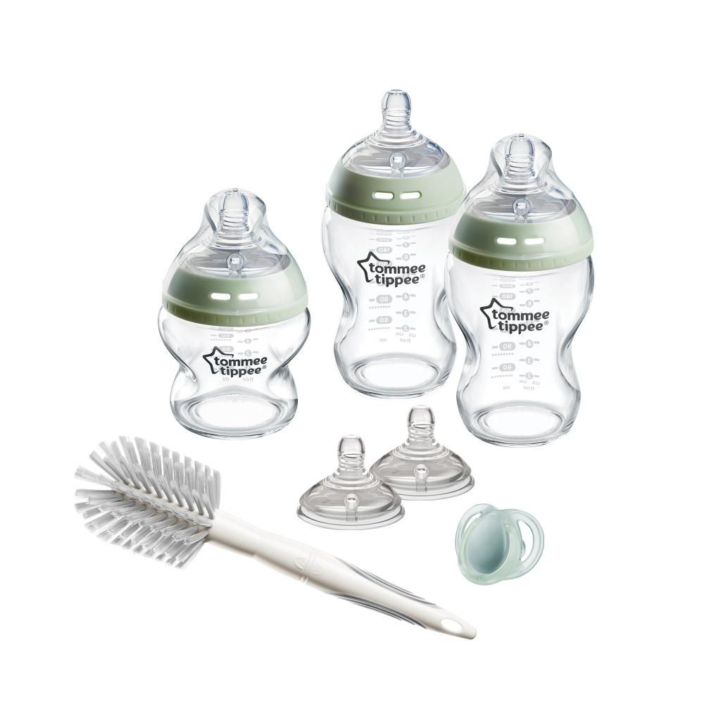 Tommee Tippee Closer to Nature Feeding Bottle Kit 7 pcs - Clear