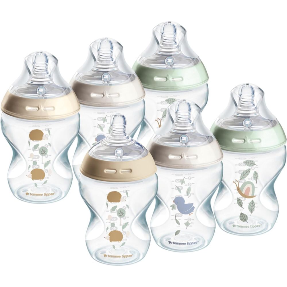 Tommee Tippee - Closer To Nature Bottles 260ml - Be Kind - 6pcs
