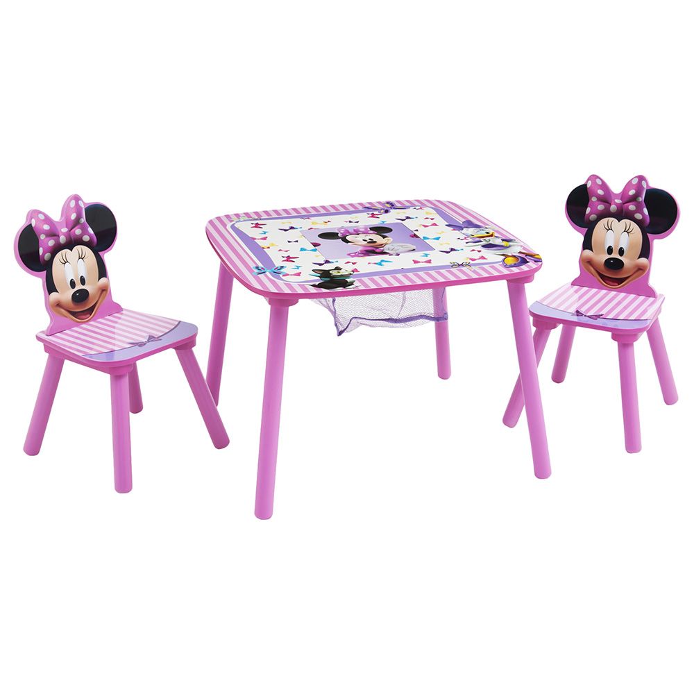Delta Children - Minnie Mouse Table & Chair Set W/ Storage