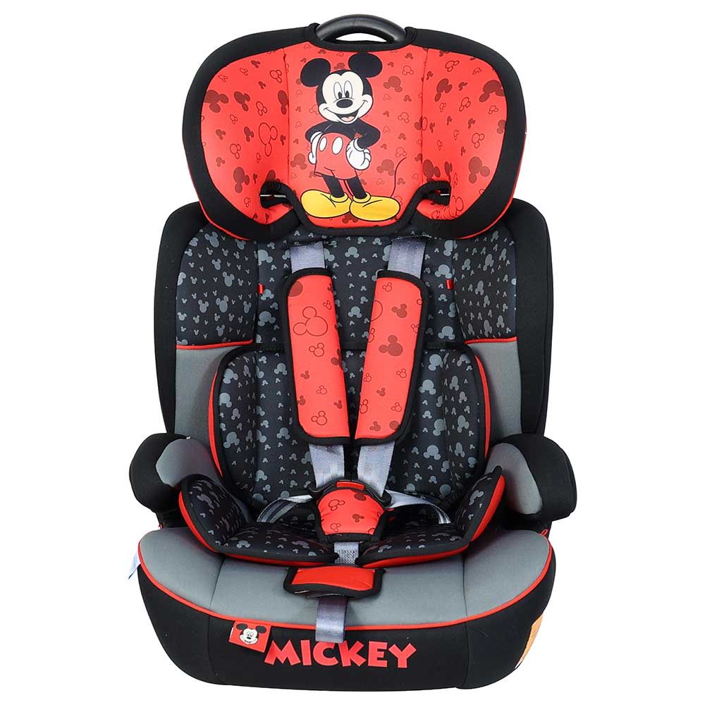 Disney - 2-in-1 Mickey Mouse Car Seat w/ Booster Seat - Red