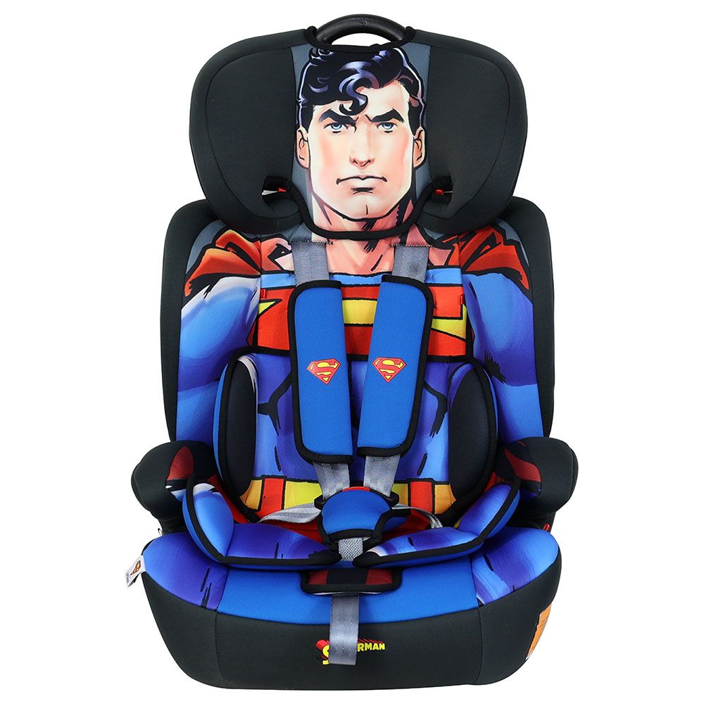 Warner Bros. - 3-in-1 DC Comics Superman Car Seat w/ Convertible Car Seat & Booster