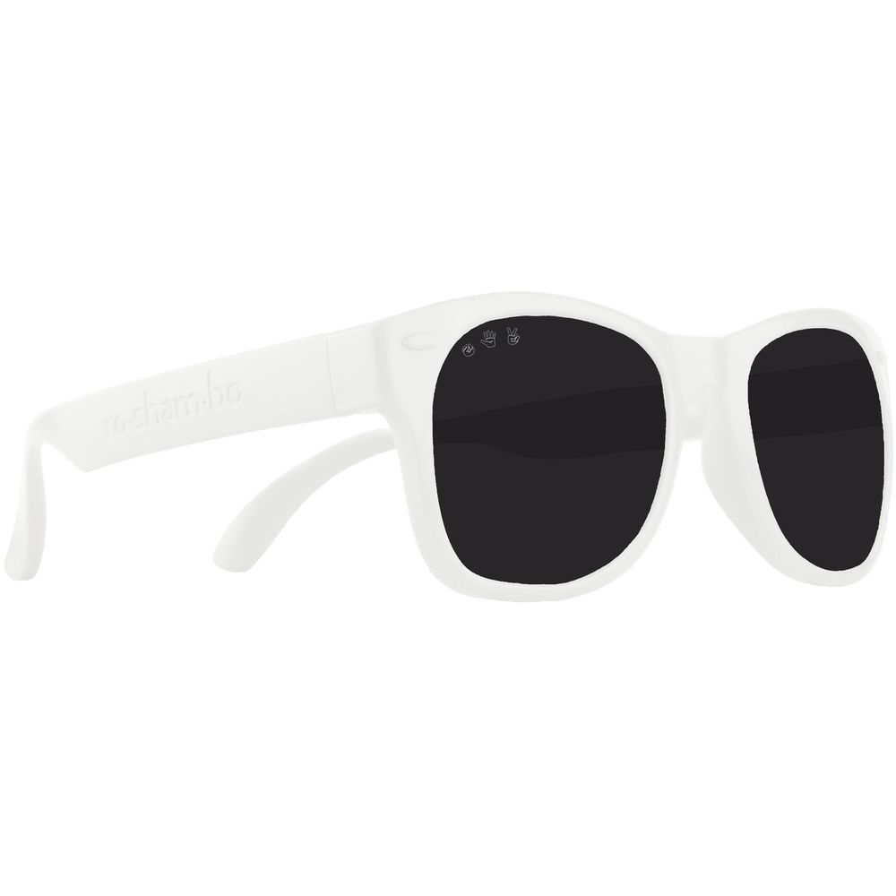 Roshambo - Ice Ice Baby Junior Polarized Shades - White 
