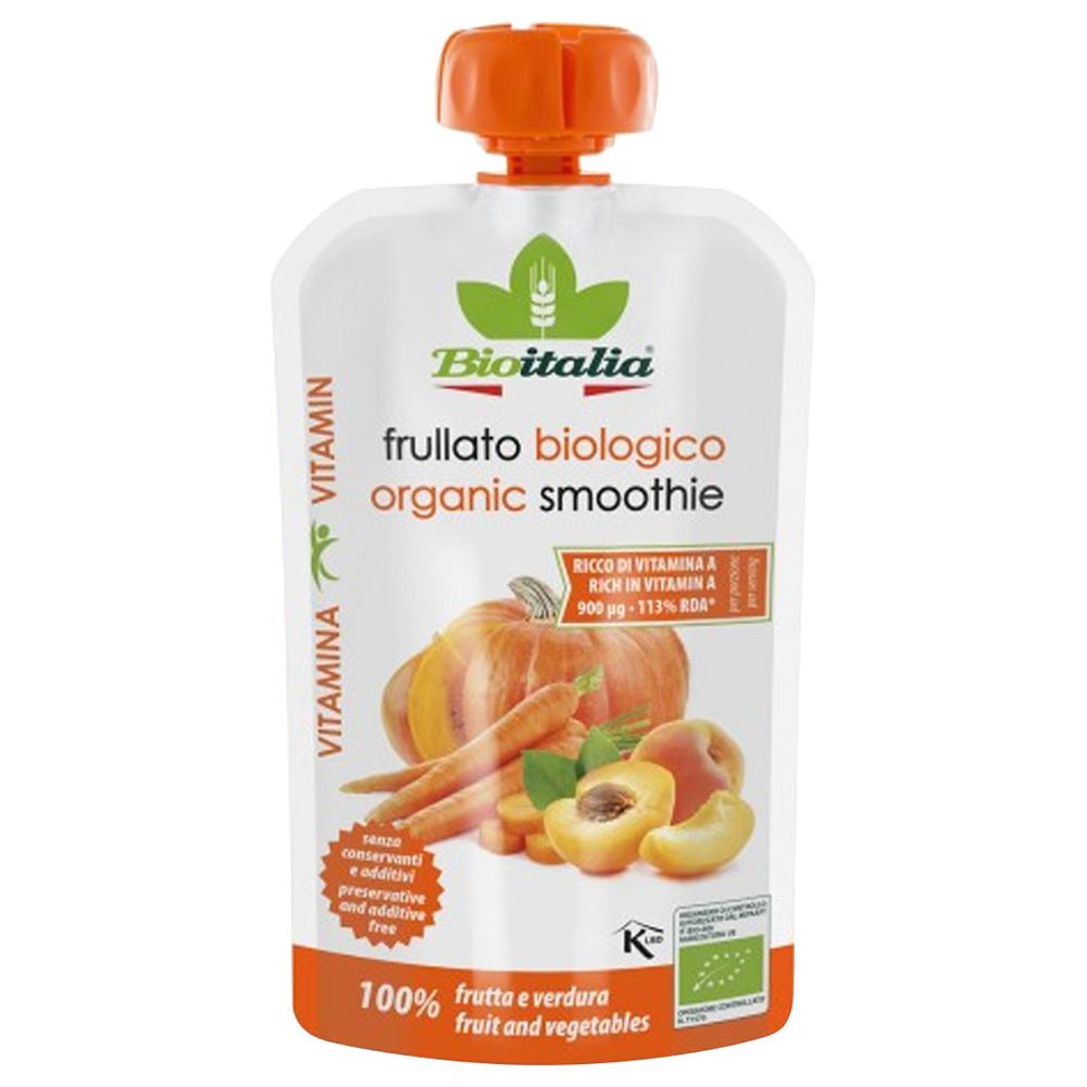 Bioitalia - Organic Carrot & Pumpkin Smoothie - 120G