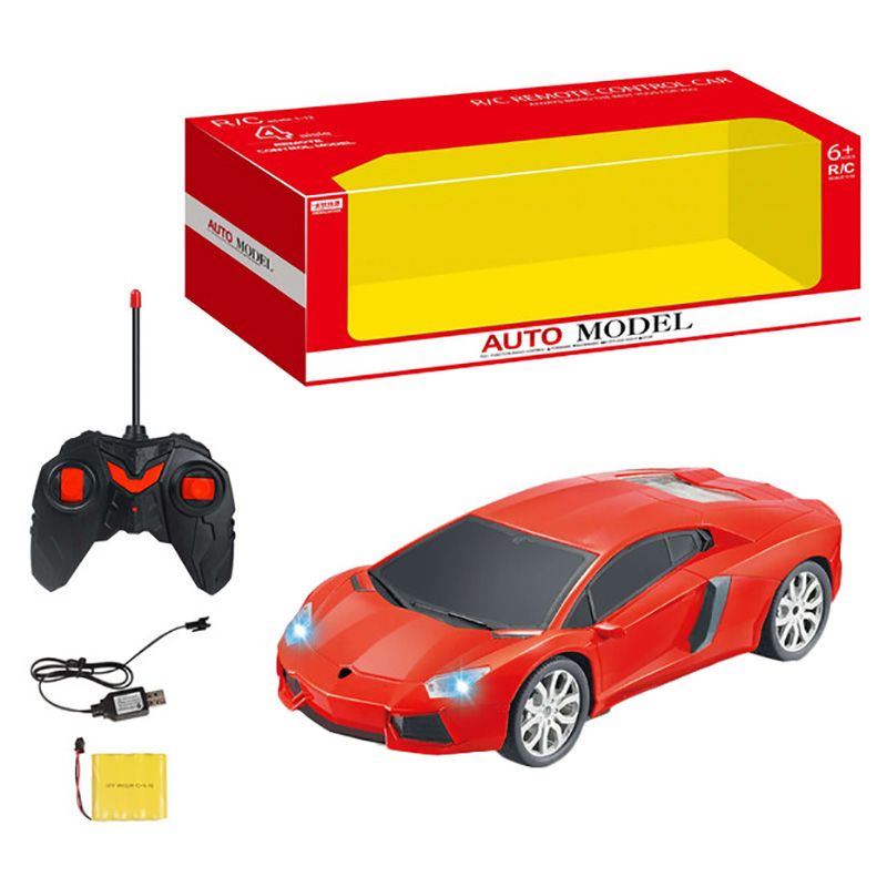Jinzhilinyuan - 1:12 RC Car with Light & Rechargeable