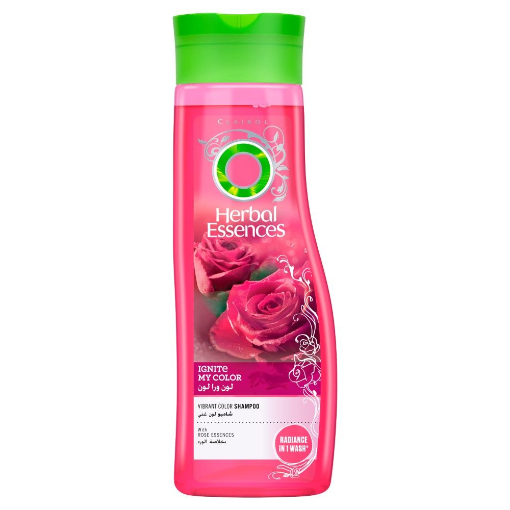 Herbal Essences - Ignite My Color Vibrant Color Shampoo with Rose Essences 400 ml