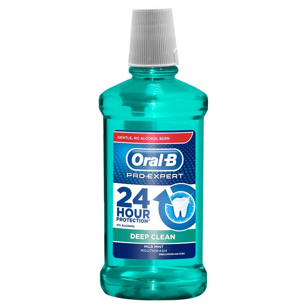 Oral-B Pro Expert Deep Clean Mild Mint Mouthwash 500ml