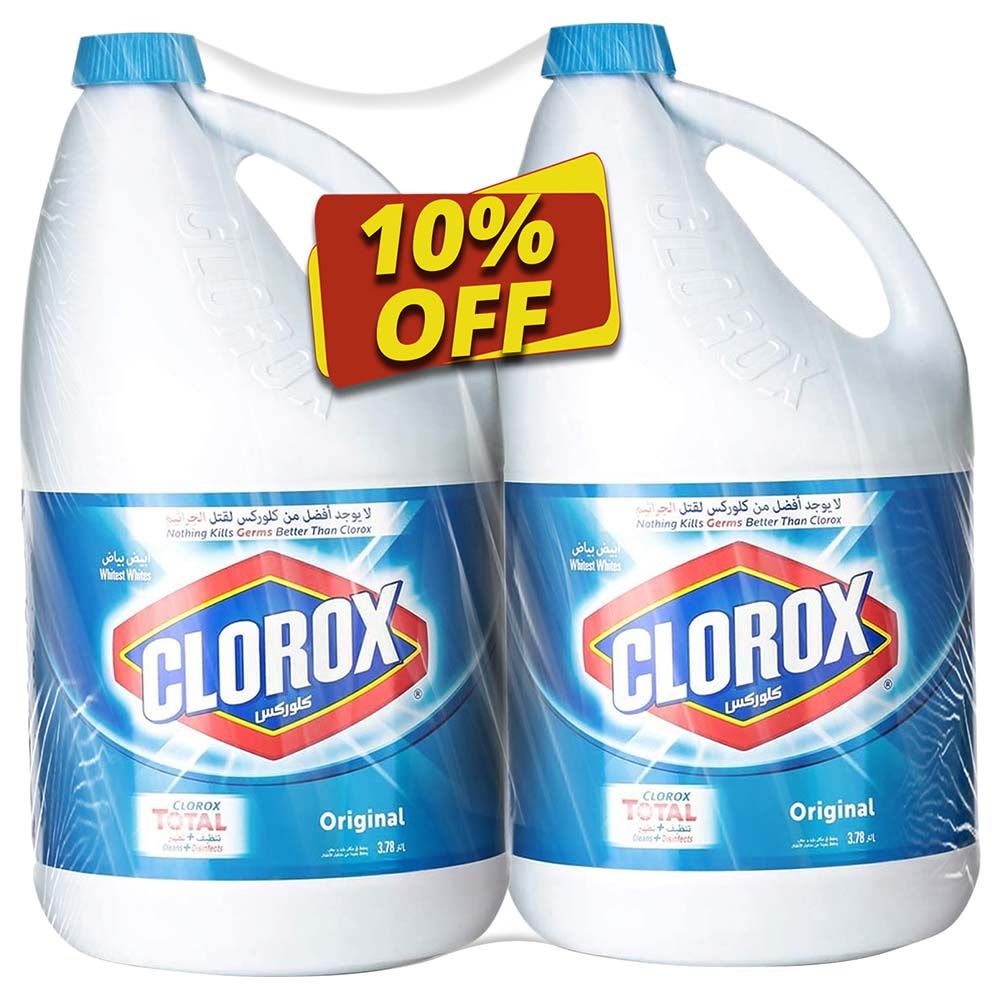Clorox - Liquid Bleach Original Pack of 2