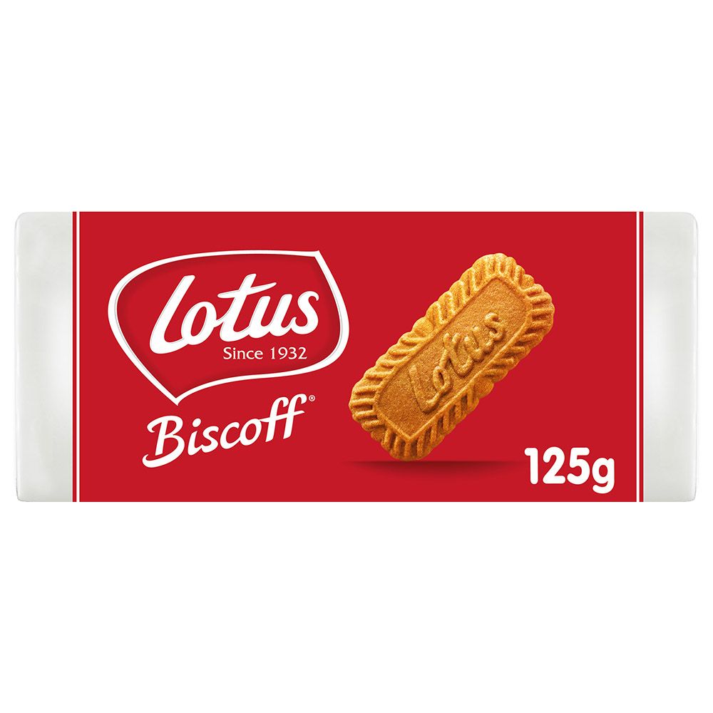 Lotus Biscoff - Caramelized Biscuit Cookies - 125 g - 18pcs