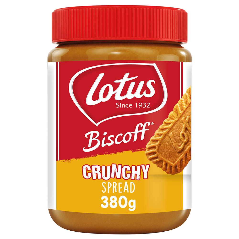 Lotus Biscoff - Sweet Spread - Crunchy - 380 g