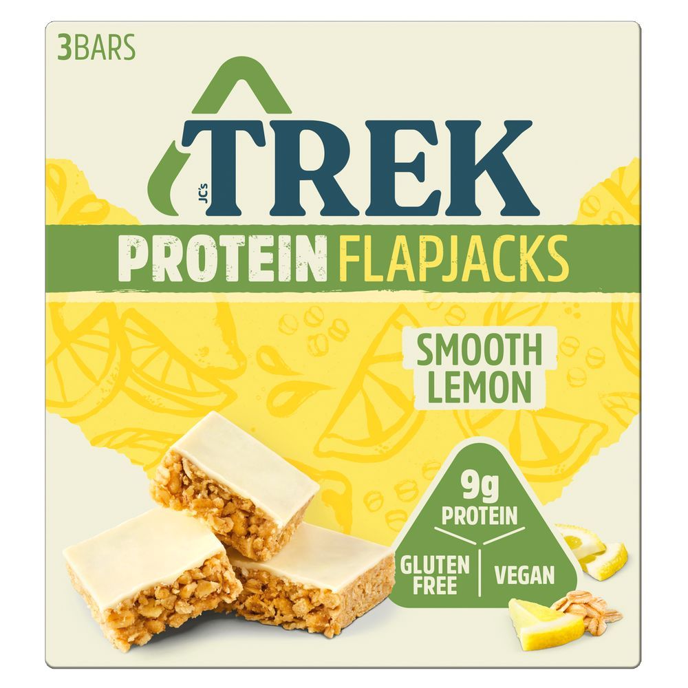 Trek - Protein Oat Bar - Smooth Lemon - 50 g - 3pcs