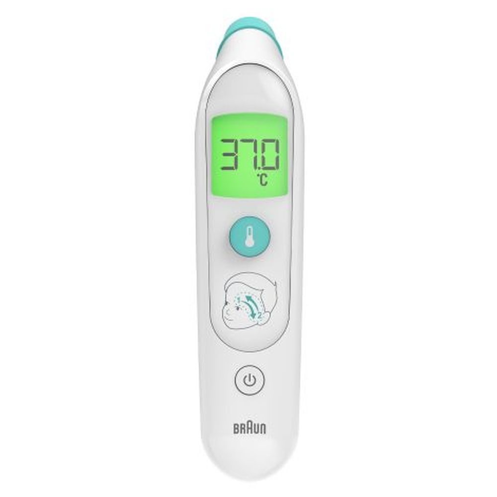 Braun - TempleSwipe Forehead Thermometer - White