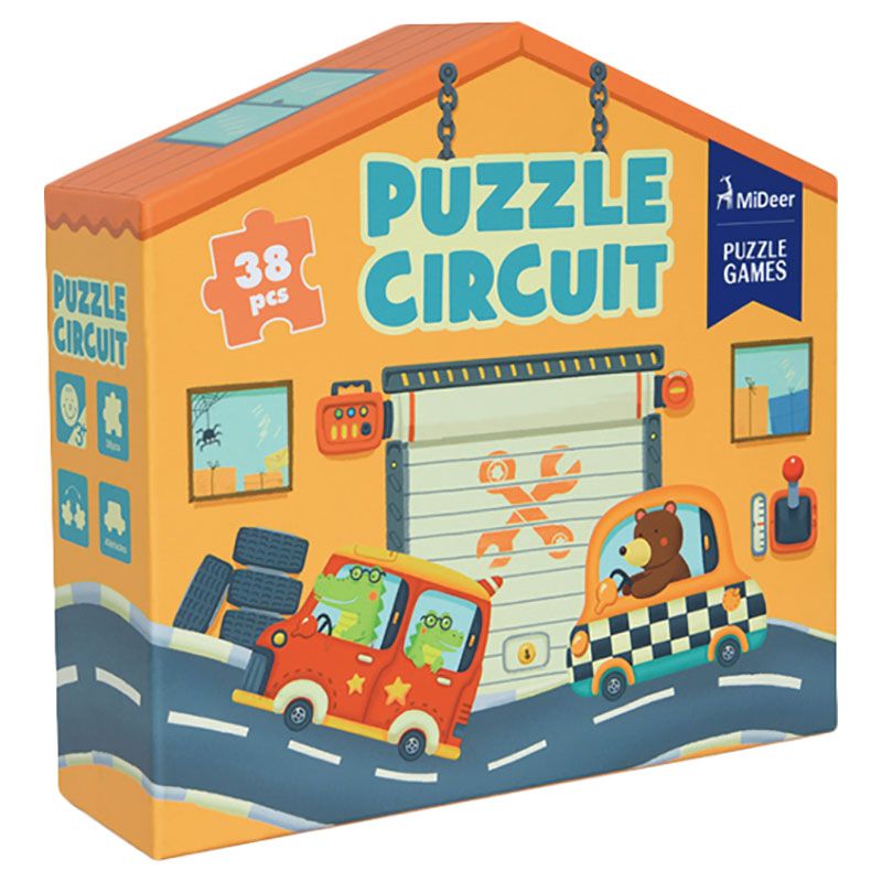 Mideer - Puzzle Circuit City - 38pcs