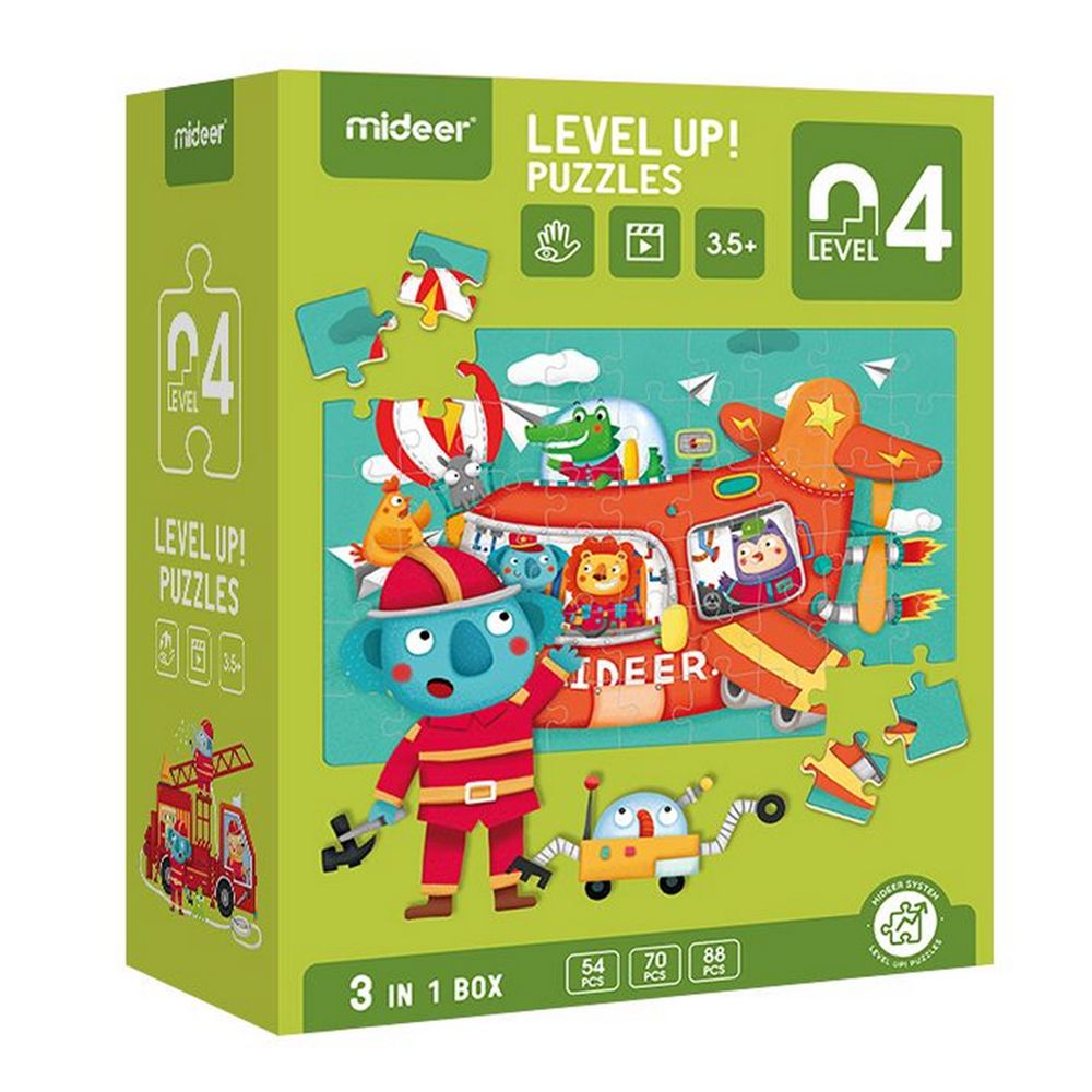 Mideer - Vehicles Puzzle