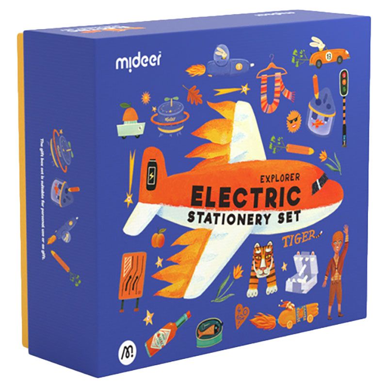 Mideer - Electric Stationary Set - Blue
