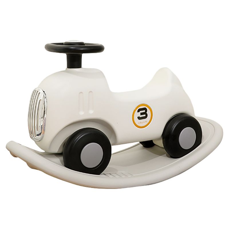 Lovely Baby - 2-In-1 Rocking & Push Car - White