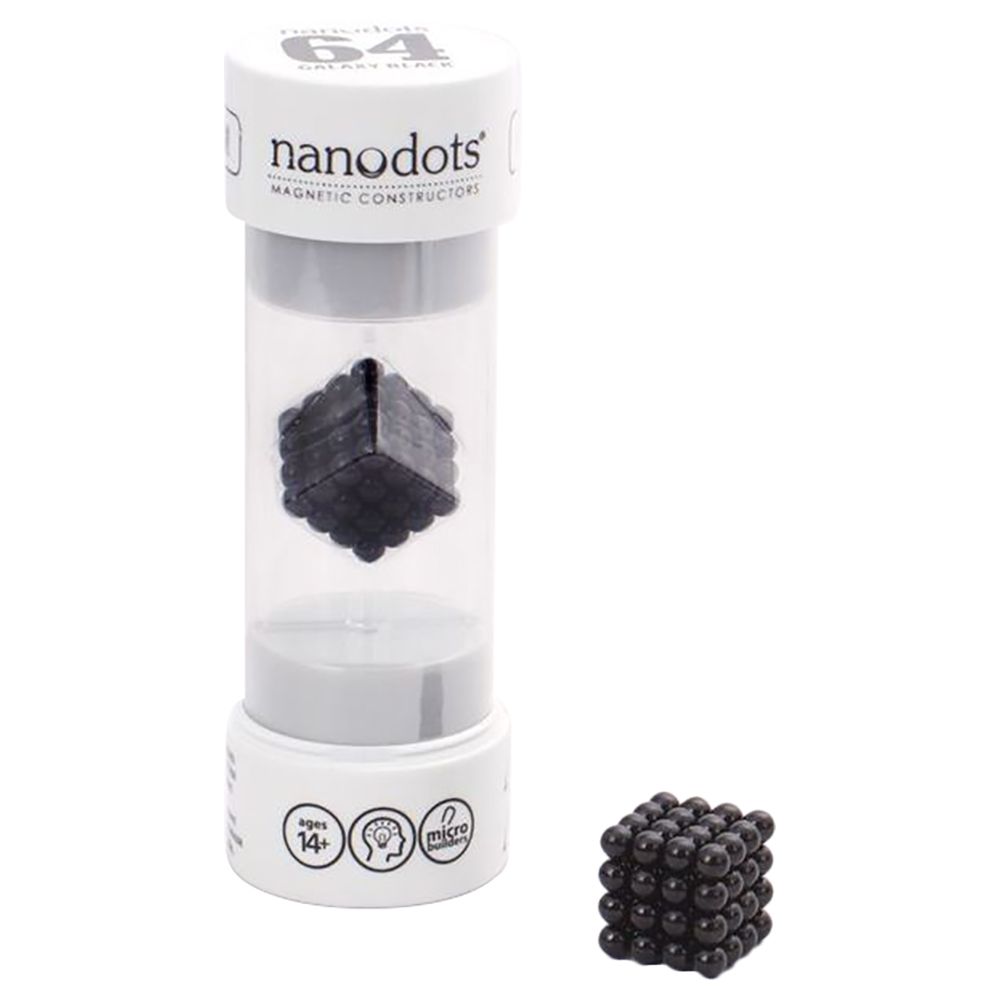 Nano Magnetics - Nanodots 64 Black Magnetic Dots